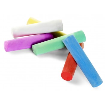 Graffiti street chalk, 6 colours AIV1552-00