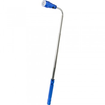 Torch with 3 LED lights, telescopic function, flexible hat, strong magnet on each end AIV7755-11