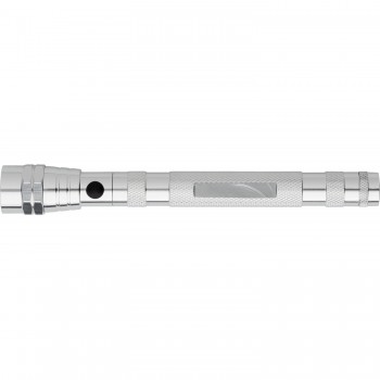 Torch with 3 LED lights, telescopic function, flexible hat, strong magnet on each end AIV7755-32