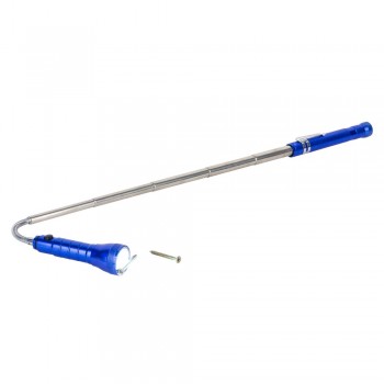 COB torch, telescopic function, flexible upper part, strong magnet on each end, clip AIV9753-04