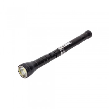 COB torch, telescopic function, flexible upper part, strong magnet on each end, clip AIV9753-03