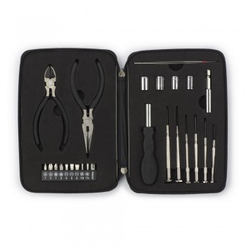 Tool set with 26 pcs in zipped metal case AIV5774-32