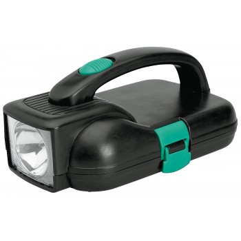 Tool set, torch 1 LED, with 24 pcs in black case AIV7720-03
