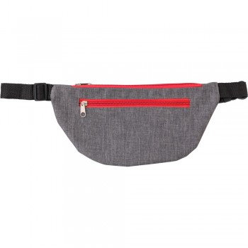Waist bag with adjustable waist band, zipped main compartment and front pocket, min. circ. approx. 85 cm, max. circ. approx. 128 cm AIV0956-05