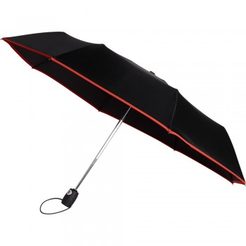 Windproof automatic umbrella, foldable, 8 panels, opens and closes automatically, metal tips and shaft, sleeve with velcro closing AIV9450-05