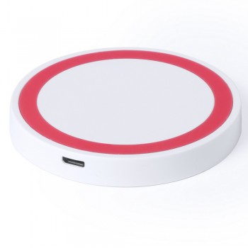 Wireless charger 5W, works with mobile phones with inductive charging function, micro USB input 5V/2A, micro USB cable included AIV3767-05