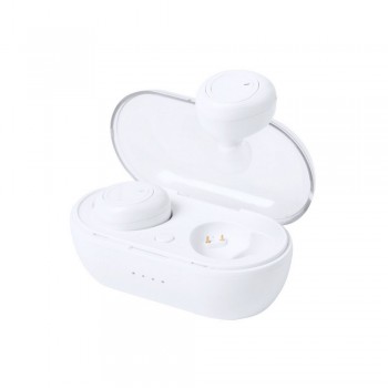 Wireless earphones BT 5.0, in charging case 250 mAh, charging time 1.5 h, range up to 10 m, charging via micro USB, micro USB cable included AIV8386-02