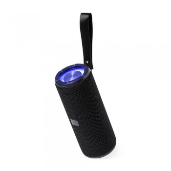 Wireless speaker BT 5.0 3W with handle, LED light with changing colour function, 3 lighting modes, answering calls function, 1200 mAh battery, working distance up to 10 m, USB rechargeable, USB type C input, USB type C cable included AIV1120-03