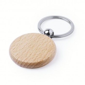 Wooden keyring