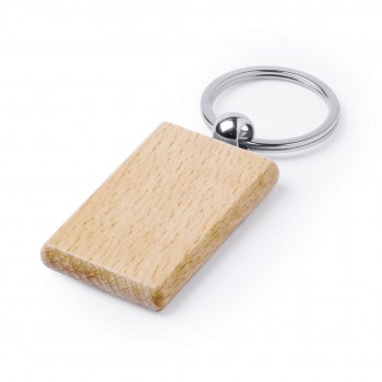 Wooden keyring