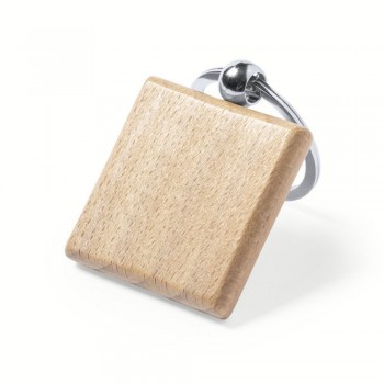 Wooden keyring