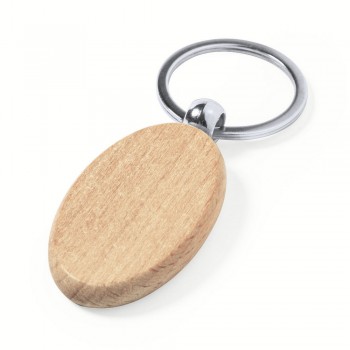 Wooden keyring