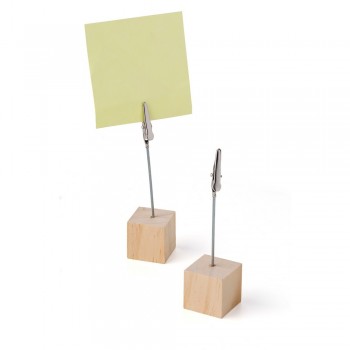 Wooden photo or memo holder AIV5940-17