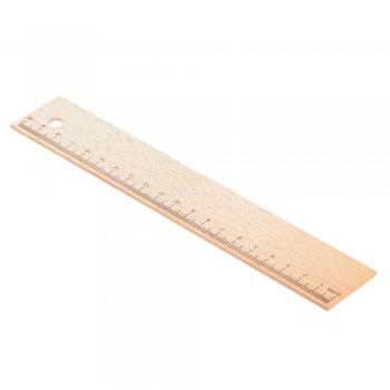 Wooden ruler 20 cm AIV7385-17