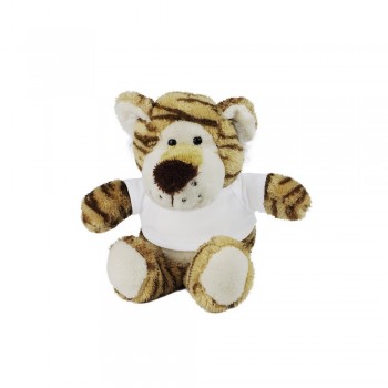 Tiger with white T-shirt suitable for printing (T-shirt packed separately) AIHE281-18
