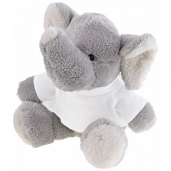 Elephant with white T-shirt suitable for printing (T-shirt packed separately) AIHE284-19