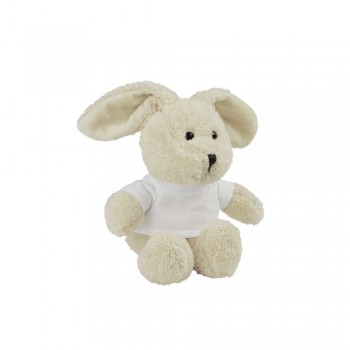 Plush rabbit | Felix Rabbit with white T-shirt suitable for printing (T-shirt packed separately) AIHE290-20
