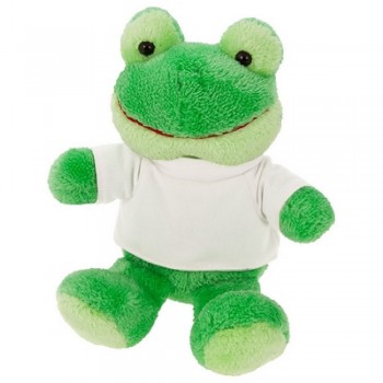 Frog with white T-shirt suitable for printing (T-shirt packed separately) AIHE298-06