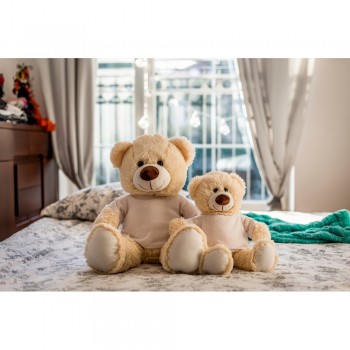 Teddy bear with white T-shirt suitable for printing (T-shirt packed separately) AIHE332-16