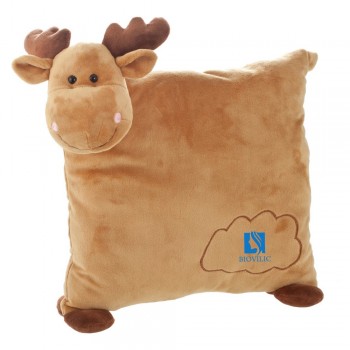 Reindeer pillow with cloud for printing purposes AIHE688-16