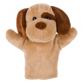 Plush dog, hand puppet | Obie Dog hand puppet, suitable for printing AIHE694-18