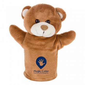 Teddy bear hand puppet, suitable for printing AIHE695-16