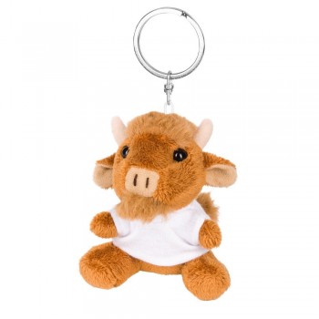 Wisent with white T-shirt suitable for printing, keyring (T-shirt packed separately) AIHE754-16