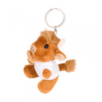 Wisent with white T-shirt suitable for printing, keyring (T-shirt packed separately) AIHE754-16