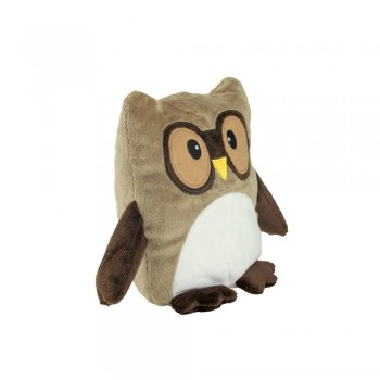 Plush owl, pillow | Professowl Owl pillow with belly suitable for printing AIHE785-18