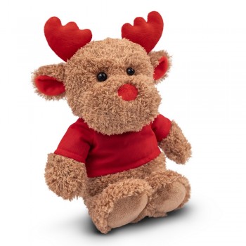 Reindeer with red T-shirt suitable for printing (T-shirt packed separately) AIHE797-16