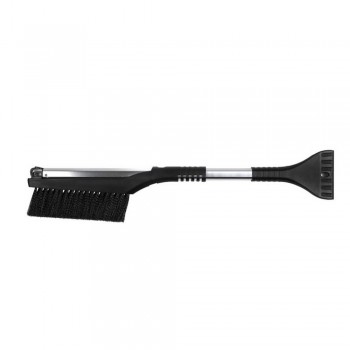 Ice scraper with snow bristle and extendible handle (max. length 88 cm) AIV9702-03