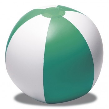 Inflatable beach ball (panel: 12 x 30 cm, circuit of the inflated ball: ca. 81 cm) AIV6338/A-06