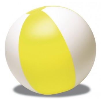 Inflatable beach ball (panel: 12 x 30 cm, circuit of the inflated ball: ca. 81 cm) AIV6338/A-08