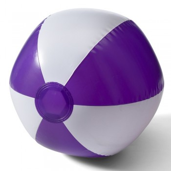Inflatable beach ball (panel: 12 x 30 cm, circuit of the inflated ball: ca. 81 cm) AIV6338/A-13