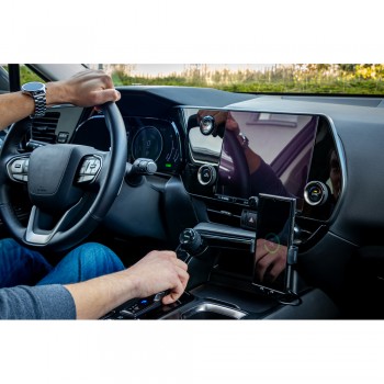 Mobile phone holder for car, wireless charger 15W | Skyler