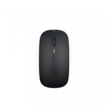 Wireless computer mouse, USB rechargeable, 500 mAh battery, red backlight effect after engraving, micro USB cable included AIV0174-03