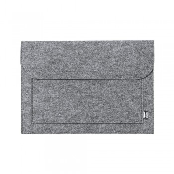 Document folder, 15 laptop case, made from felt RPET AIV0252-15
