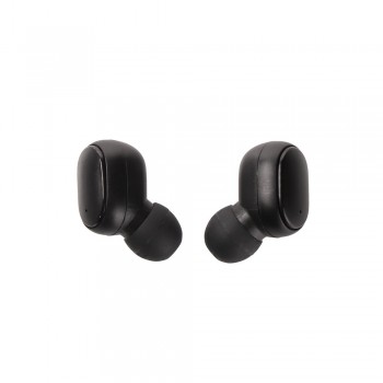 Wireless earphones 2x40 mAh with charging station 200 mAh, BT 5.0, music play and answering calls function, USB rechargeable, working time: 2h, working distance up to 10 m, micro USB cable included AIV0352-03