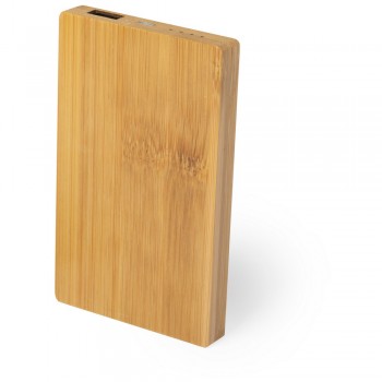 Bamboo power bank 5000 mAh