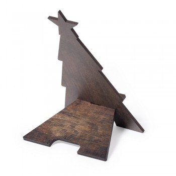 Wooden phone stand Wooden phone stand, Christmas tree design, foldable (made in Europe) AIV0596-00