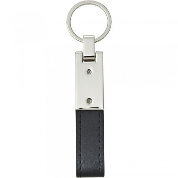 Keyring with PU hanger, in presentation box AIV0636-03