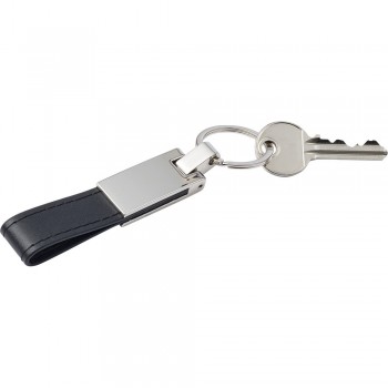 Keyring with PU hanger, in presentation box AIV0636-03