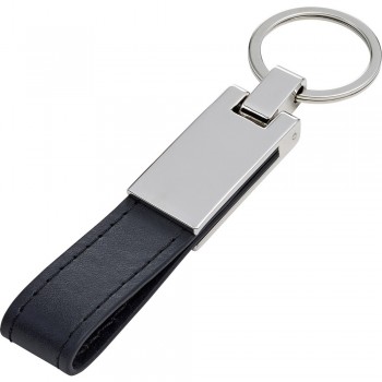 Keyring with PU hanger, in presentation box AIV0636-03