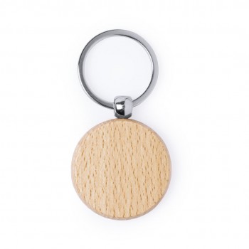 Wooden keyring