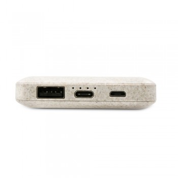 Kviešu salmu Ārējais lādētājs (Power Bank) 8000 mAh | Jenkins AIV0725-00