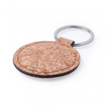 Cork keyring