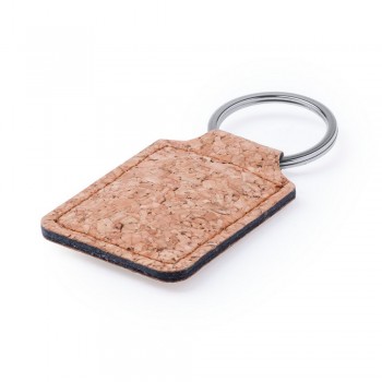 Cork keyring