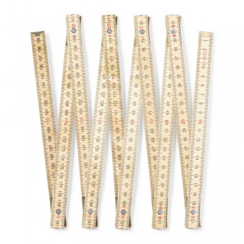 Wooden folding meter 2 m AIV1022-17