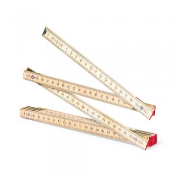 Wooden folding meter 2 m AIV1022-17
