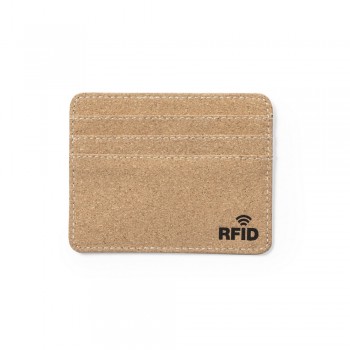 Cork credit card holder, RFID protection Cork card holder with RFID protection, 1 compartment AIV1106-00